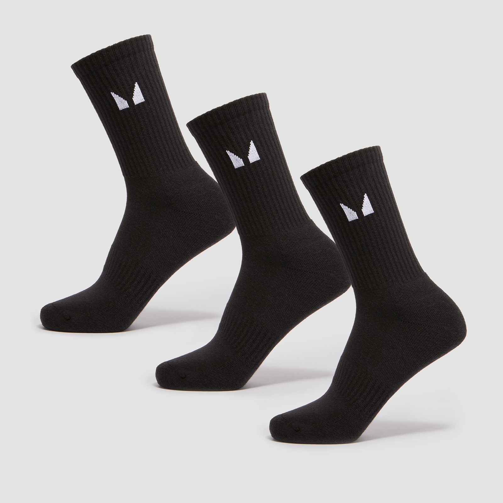 5059883316659 - Socken Unisex (3er Pack) — Schwarz - UK 12-14