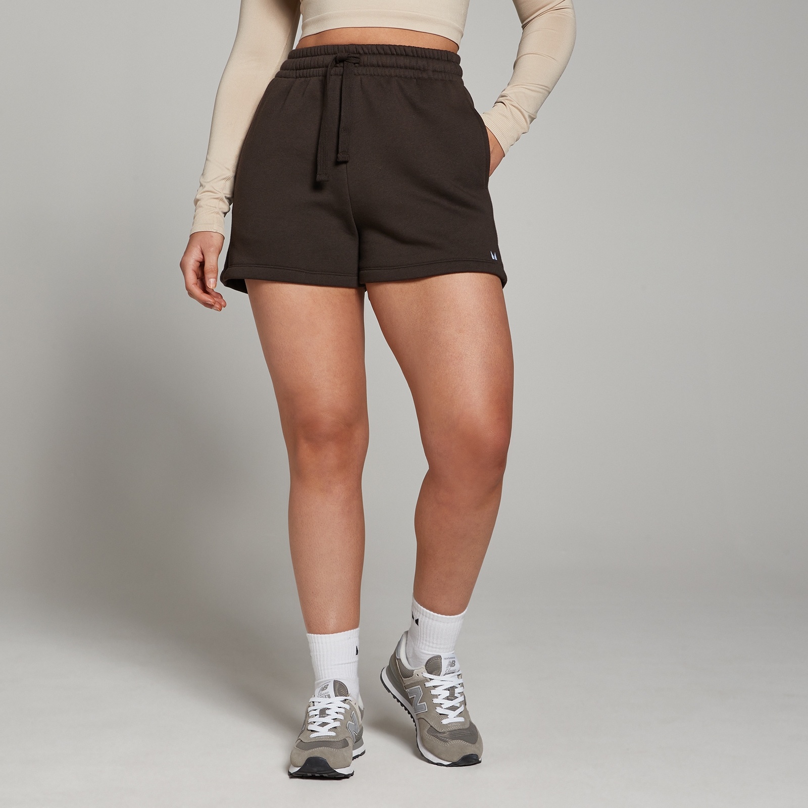 5059883329475 - Damen Basic Shorts – Kaffee - XS