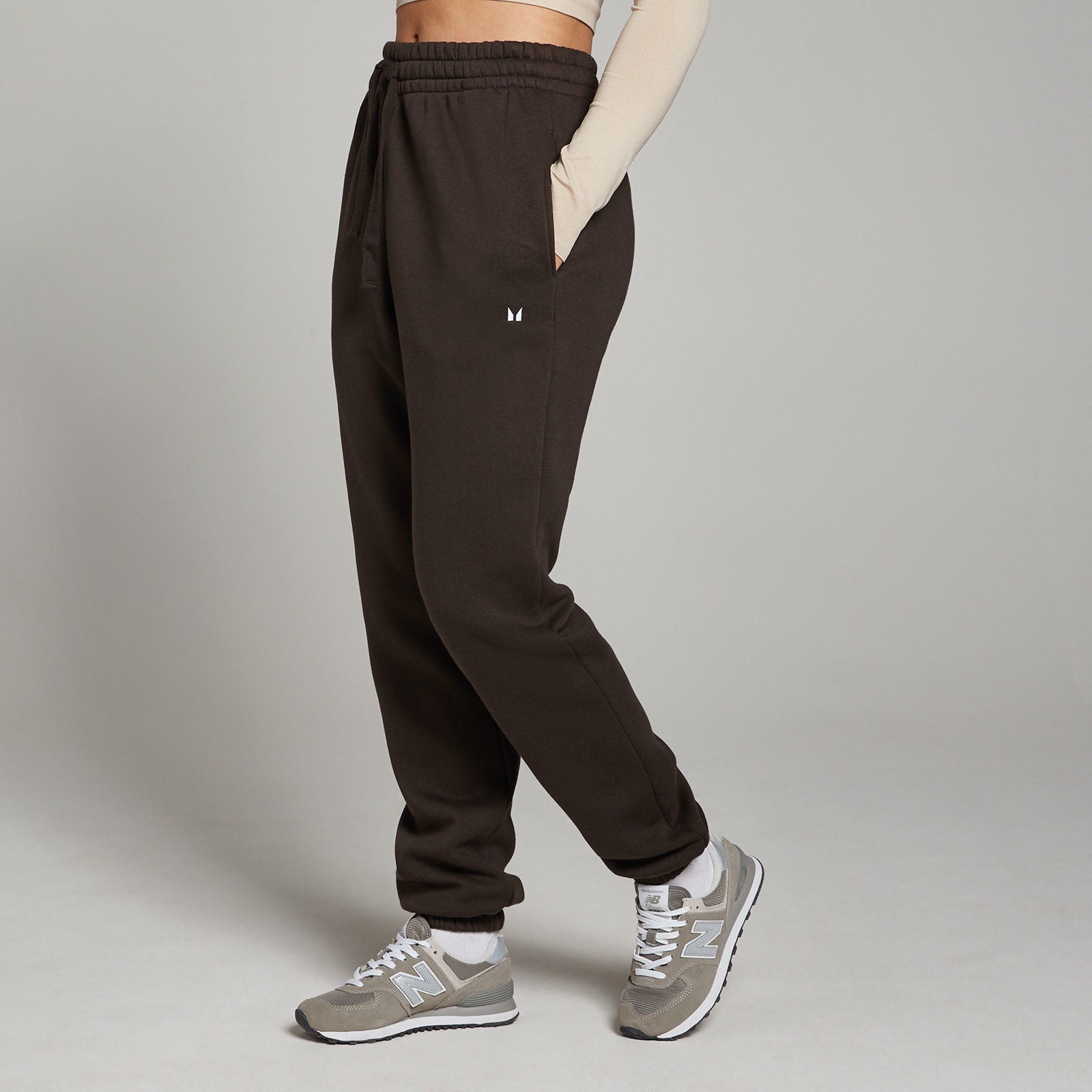 5059883329628 - Damen Basic Jogginghose – Kaffee - S