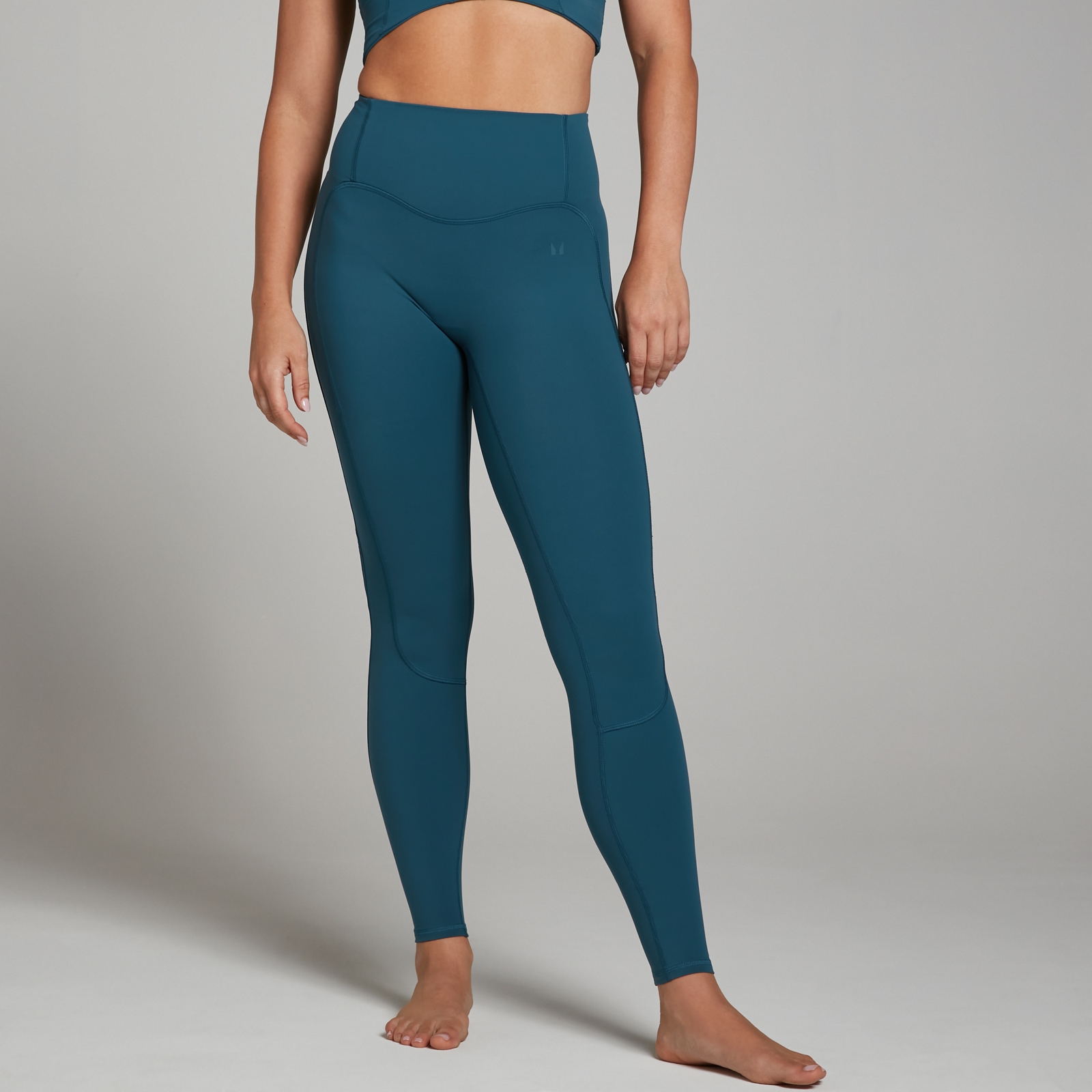 5059883330396 - Damen Tempo Studio Leggings – Blaue Tinte - S