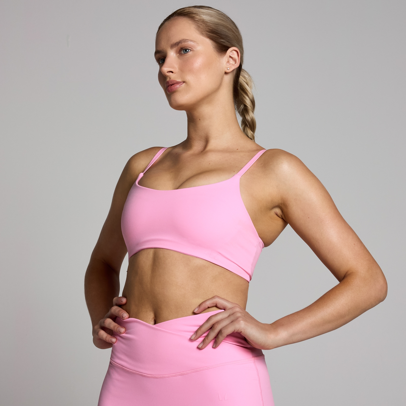 5059883339849 - Womens Tempo Sports Bra - Blossom Pink - XS