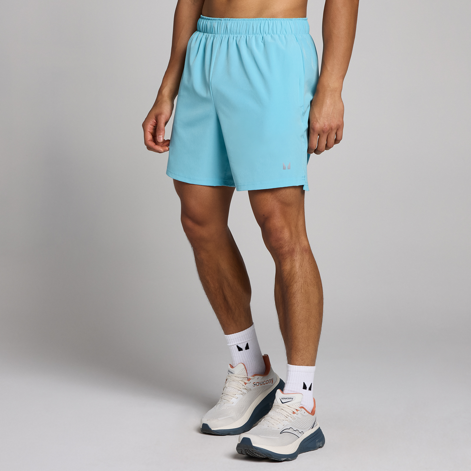 5059883370330 - Herren Tempo 18-cm-Short – Cyan - XL