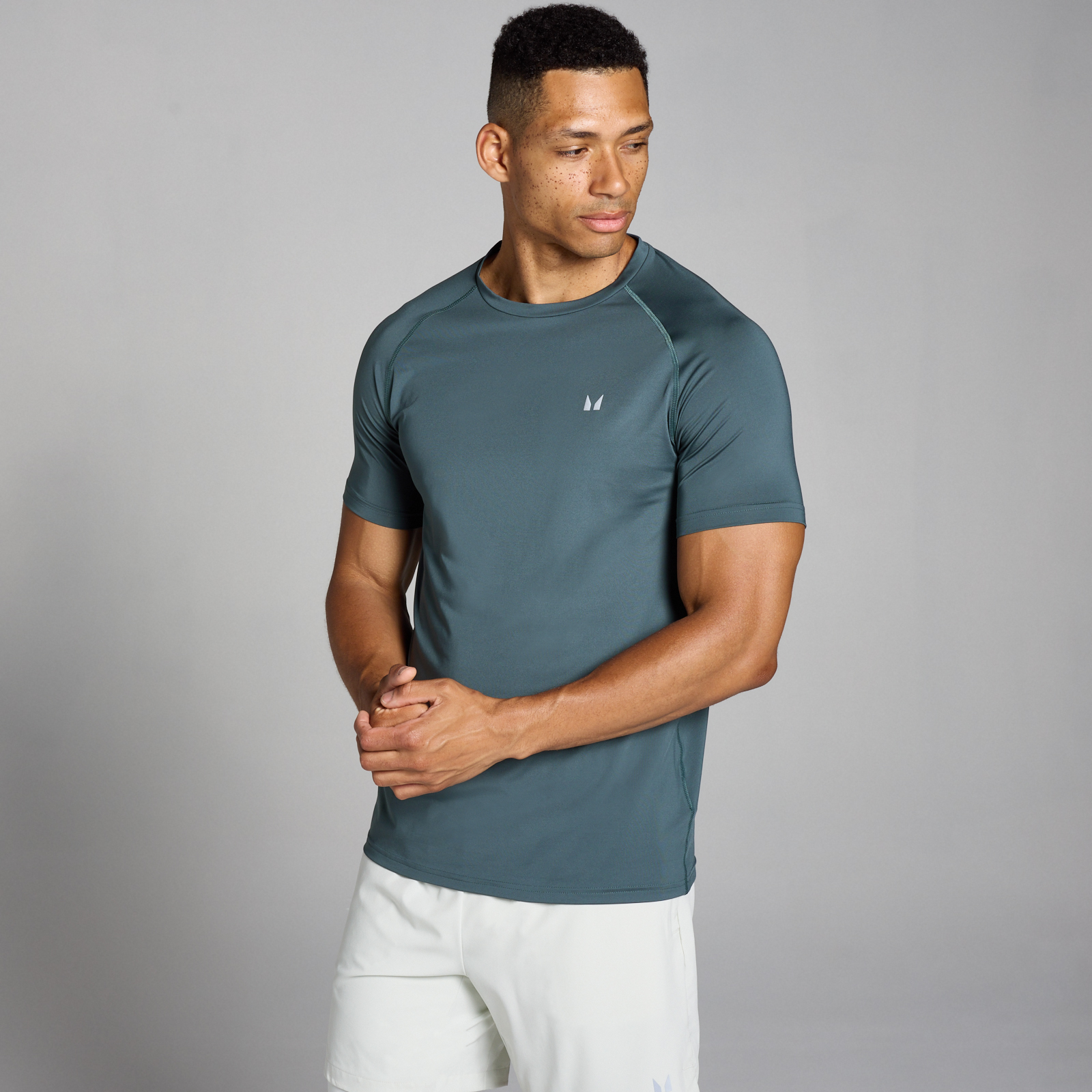 5059883374680 - Herren Training T-Shirt – Dunkles Schiefergrau - XXL 5059883374680 - Herren Training T-Shirt – Dunkles Schiefergrau - XXL