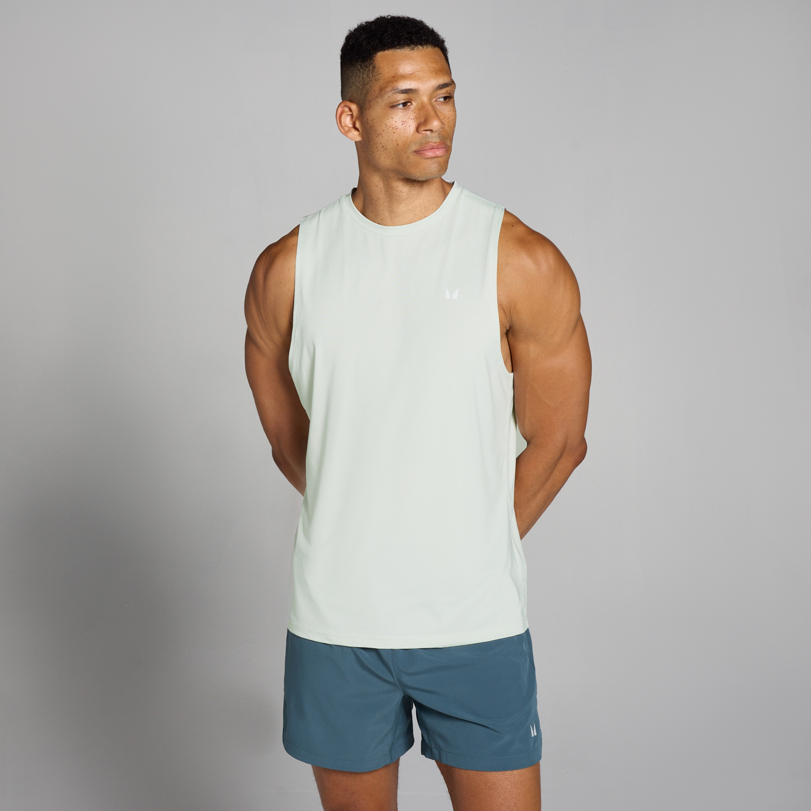 5059883383439 - Herren Training Tanktop – Misty Green - XL