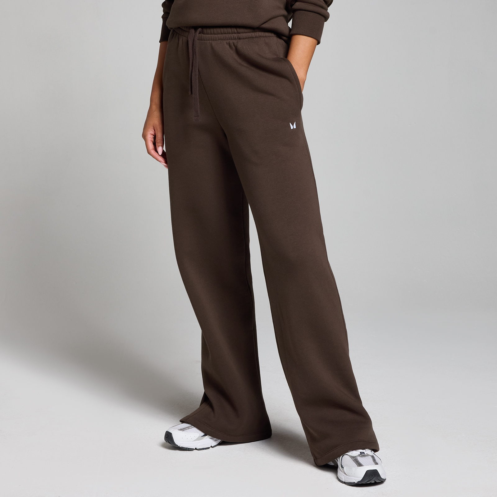 5059883402512 - MP Womens Basics Straight Leg Joggers - Chocolate - M