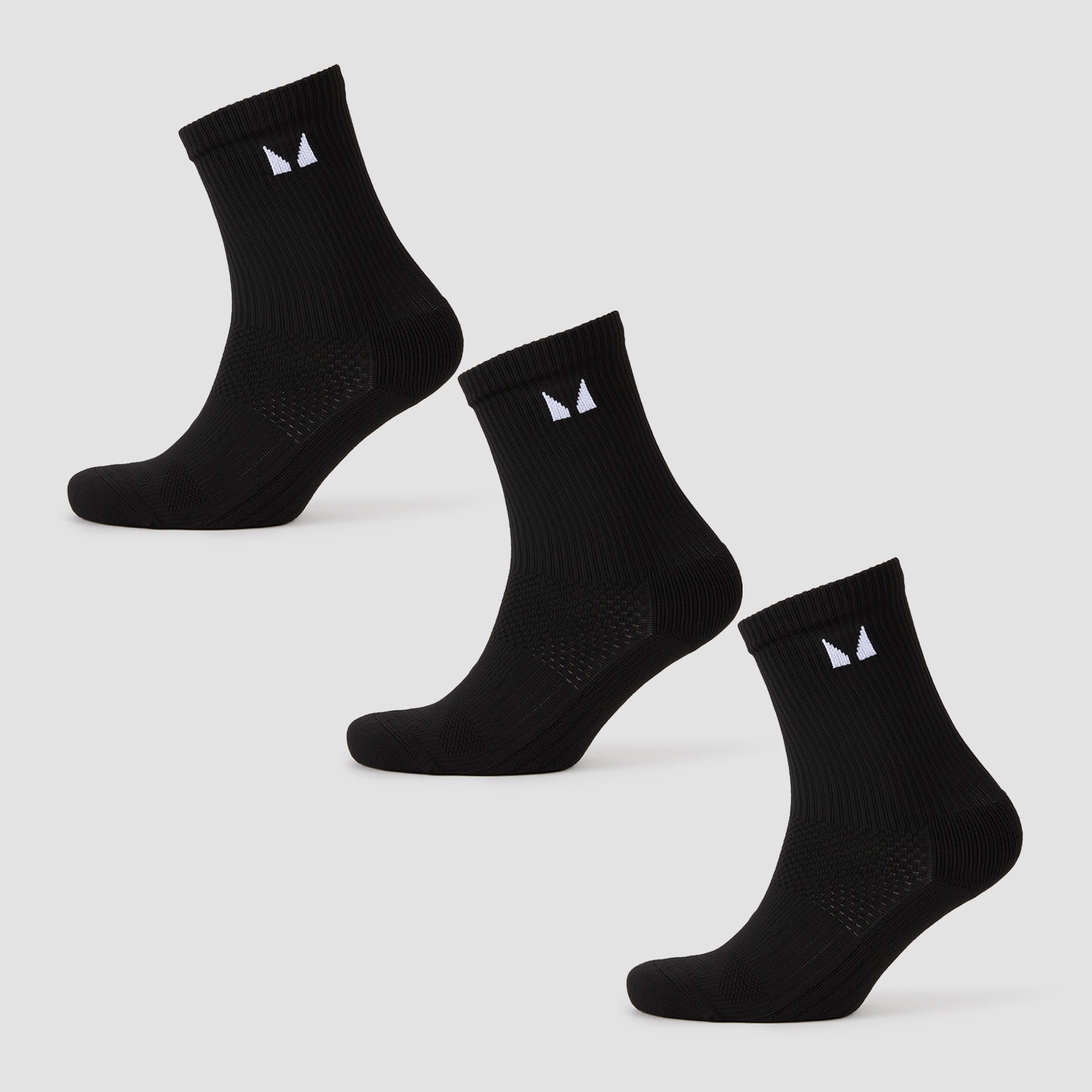 5059883410258 - MP Laufsocken (3er Pack) – Schwarz - UK 9-11