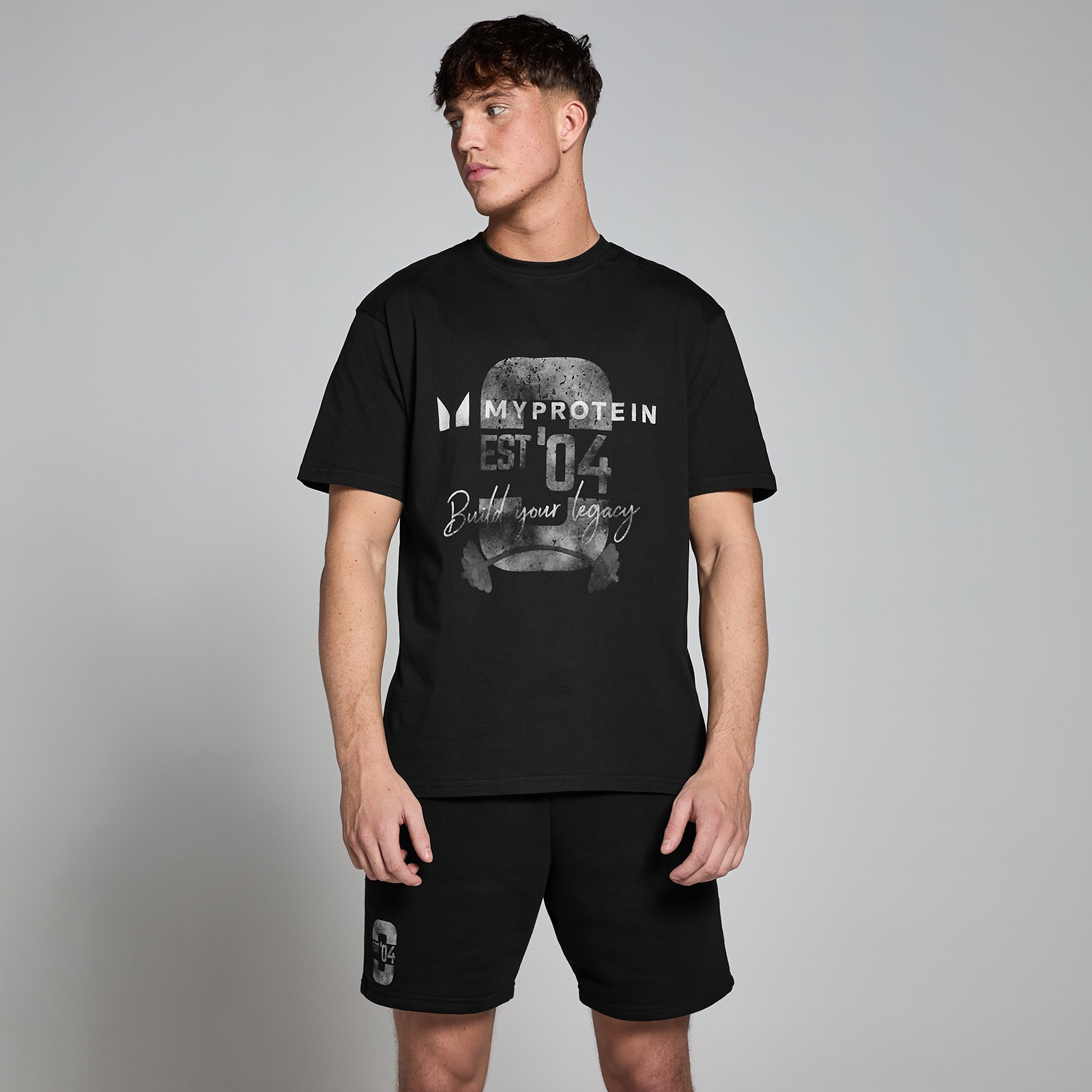 5059883418223 - Origin T-Shirt mit Grafik – Verwaschenes Schwarz - XXL-XXXL