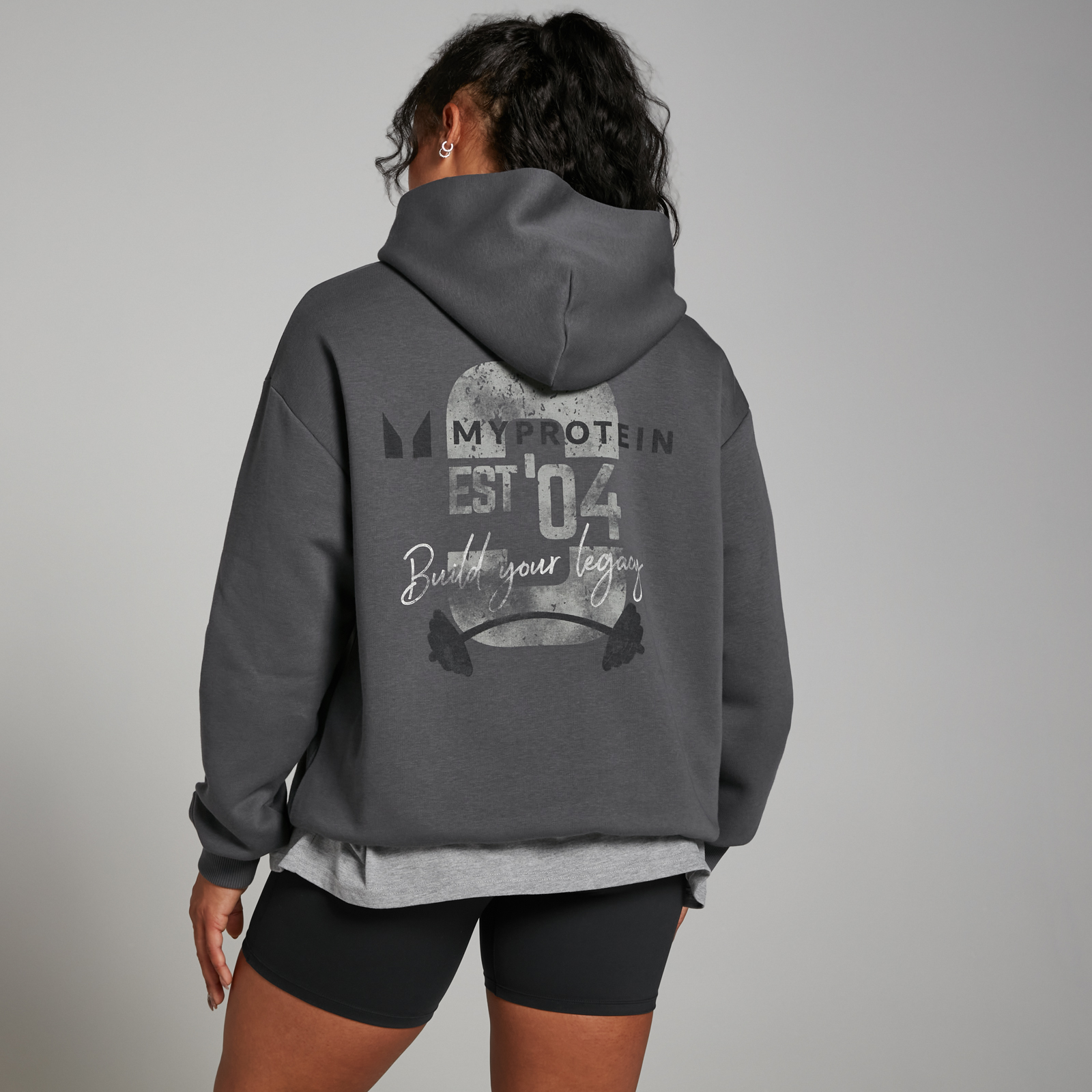 5059883418667 - Origin Kapuzenpullover mit Grafik – Verwaschenes Grau - L-XL