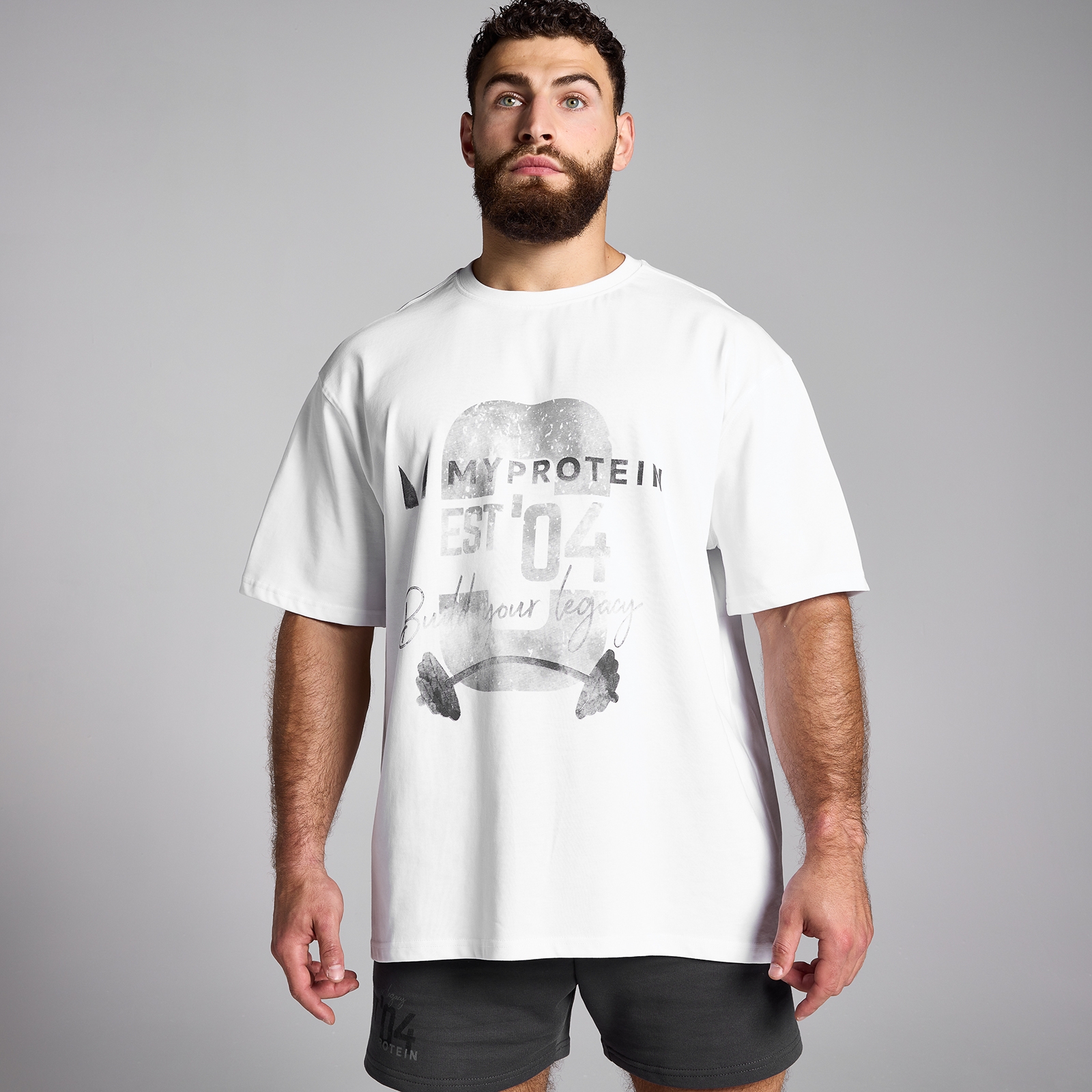 5059883427904 - Origin T-Shirt mit Grafik – Weiß  - XXL-XXXL