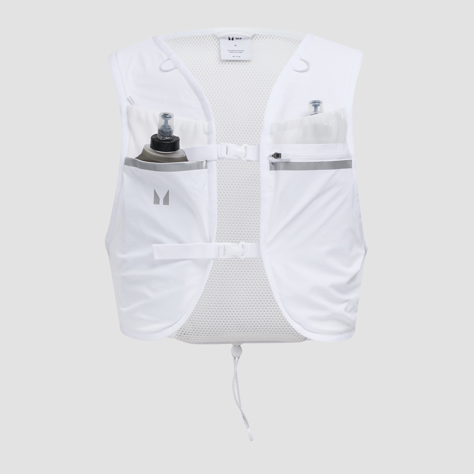 5059883435398 - Hydration Vest und 2 weiche Laufflaschen als Paket - Weiß - S 5059883435398 - Hydration Vest und 2 weiche Laufflaschen als Paket - Weiß - S