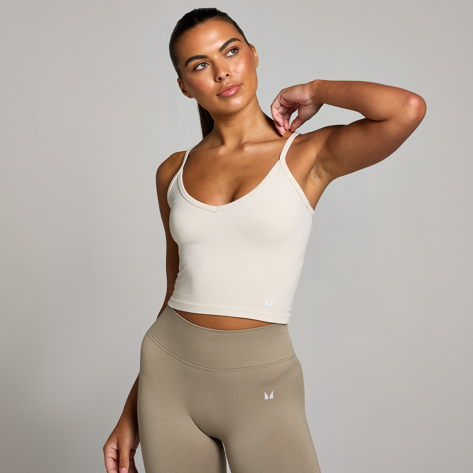 5059883441177 - MP Damen Nahtloses Tanktop – Knochen - S