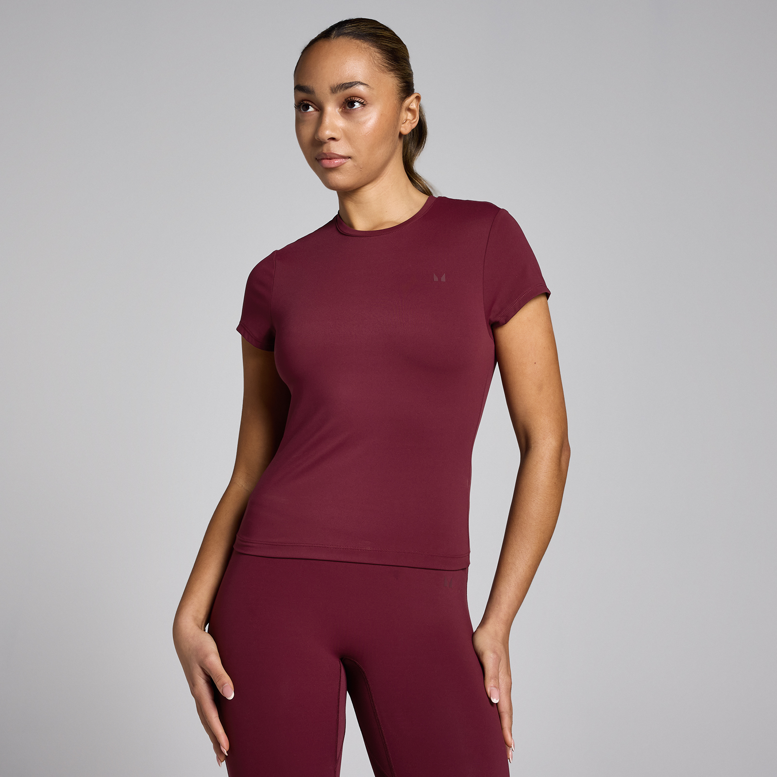 5059883450476 - Damen Tempo Body Fit Kurzarm-T-Shirt - XS