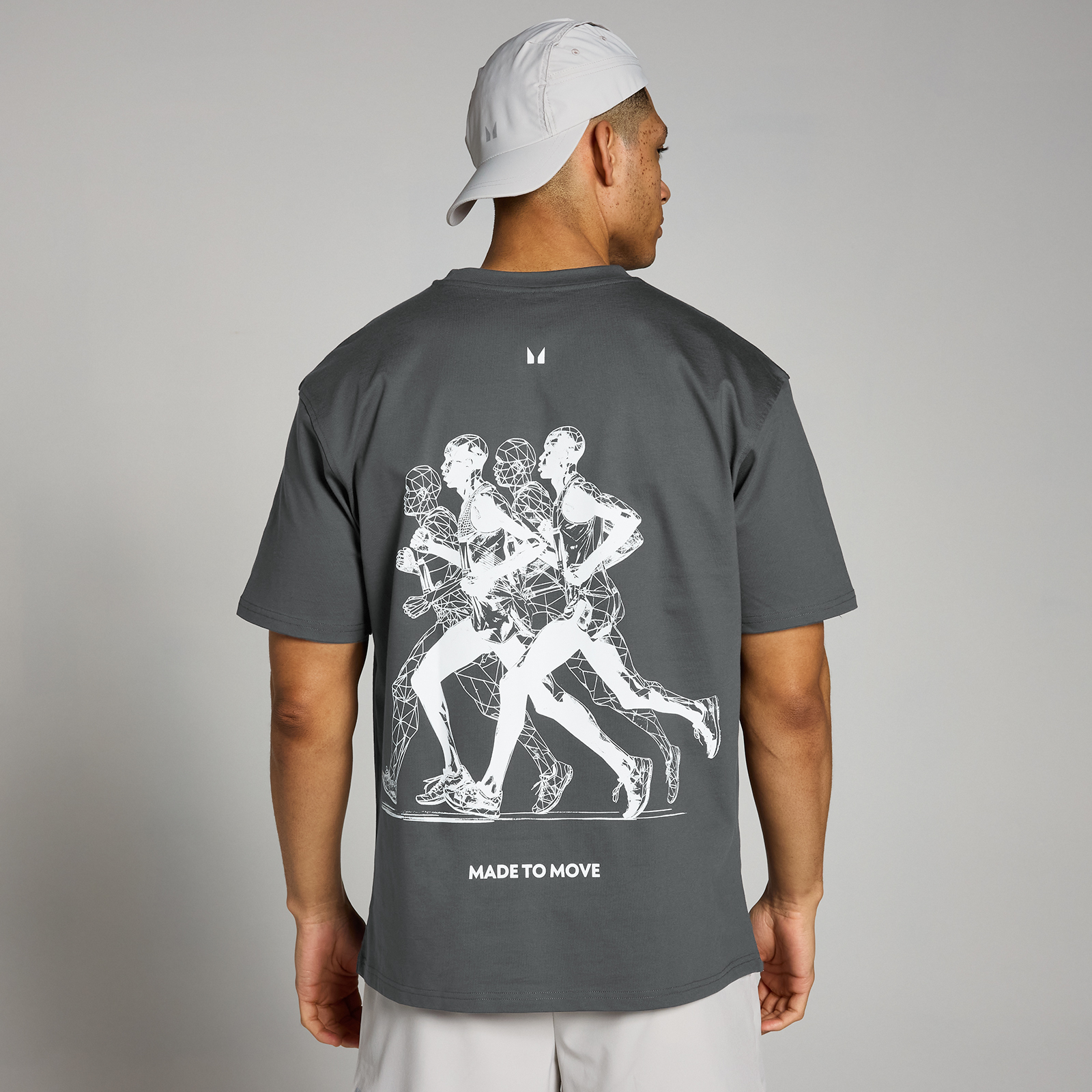 5059883461465 - Velocity Ultra Jogging Grafik-T-Shirt – Dunkelgrau - XXS - XS 5059883461465 - Velocity Ultra Jogging Grafik-T-Shirt – Dunkelgrau - XXS - XS