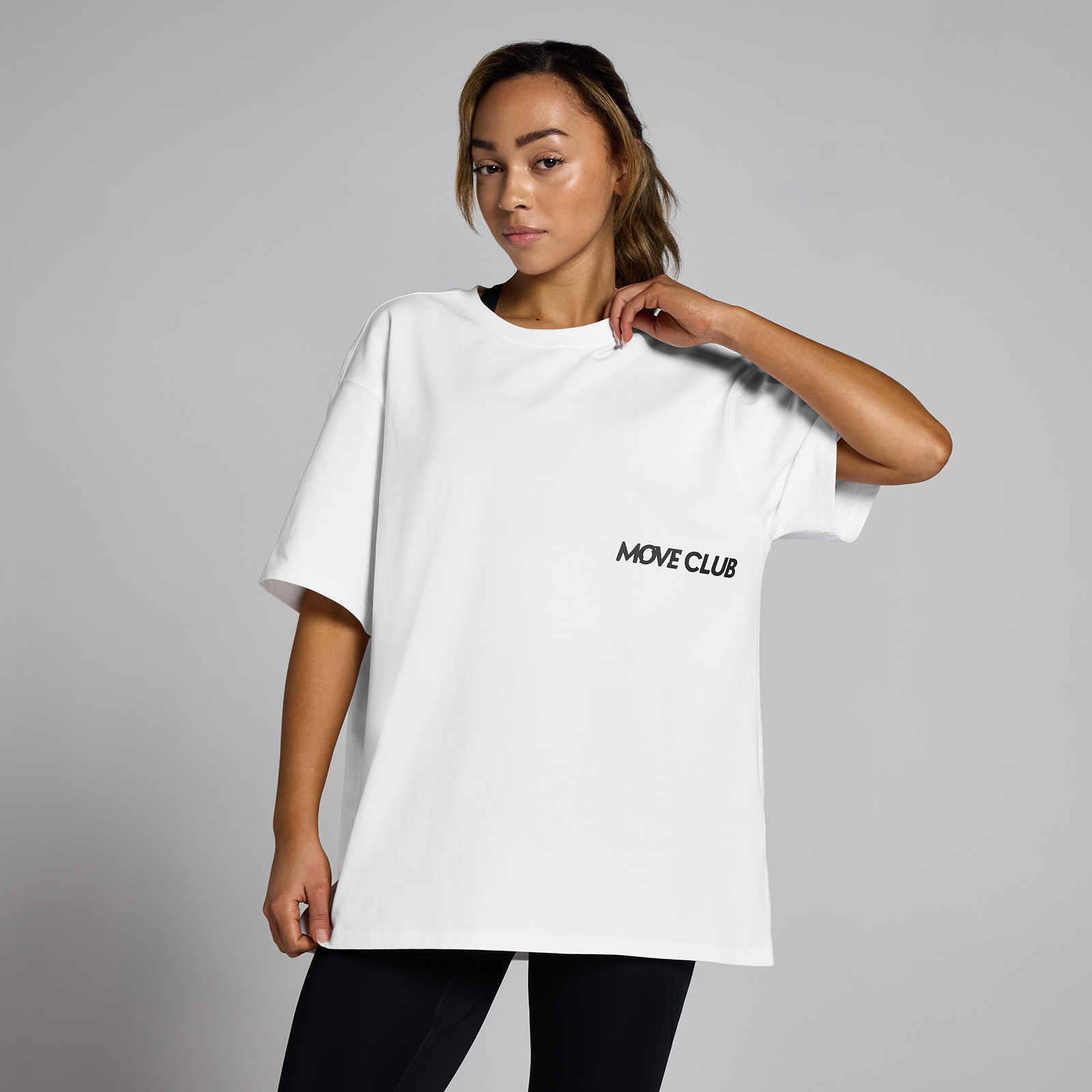 5059883463711 - Unisex Move Club T-Shirt – Weiß - XXL-XXXL