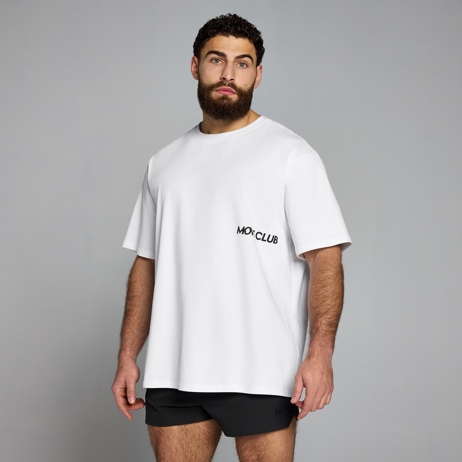 5059883463988 - Herren Move Club T-Shirt – Weiß - S-M