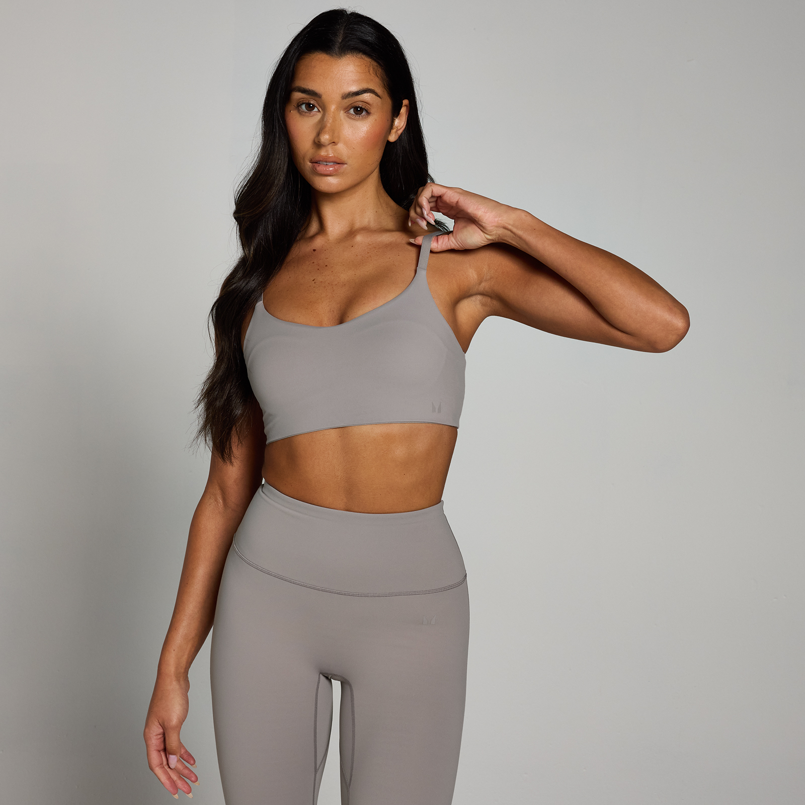 5059883465241 - Womens Tempo Sports Bra - Mushroom - S 5059883465241 - Womens Tempo Sports Bra - Mushroom - S