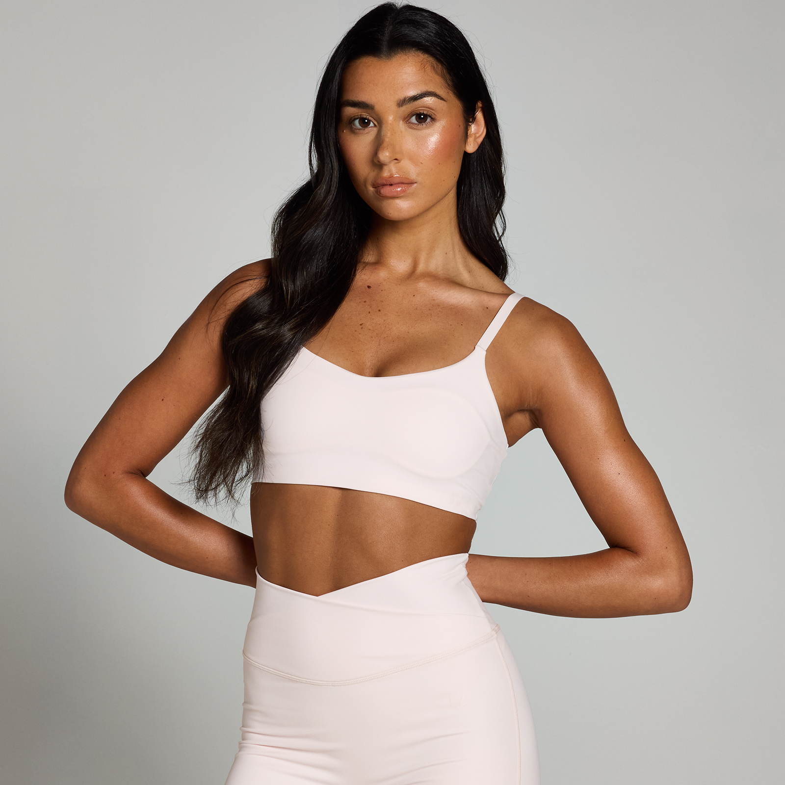 5059883466248 - Damen Tempo Sport-BH – Babyrosa - L