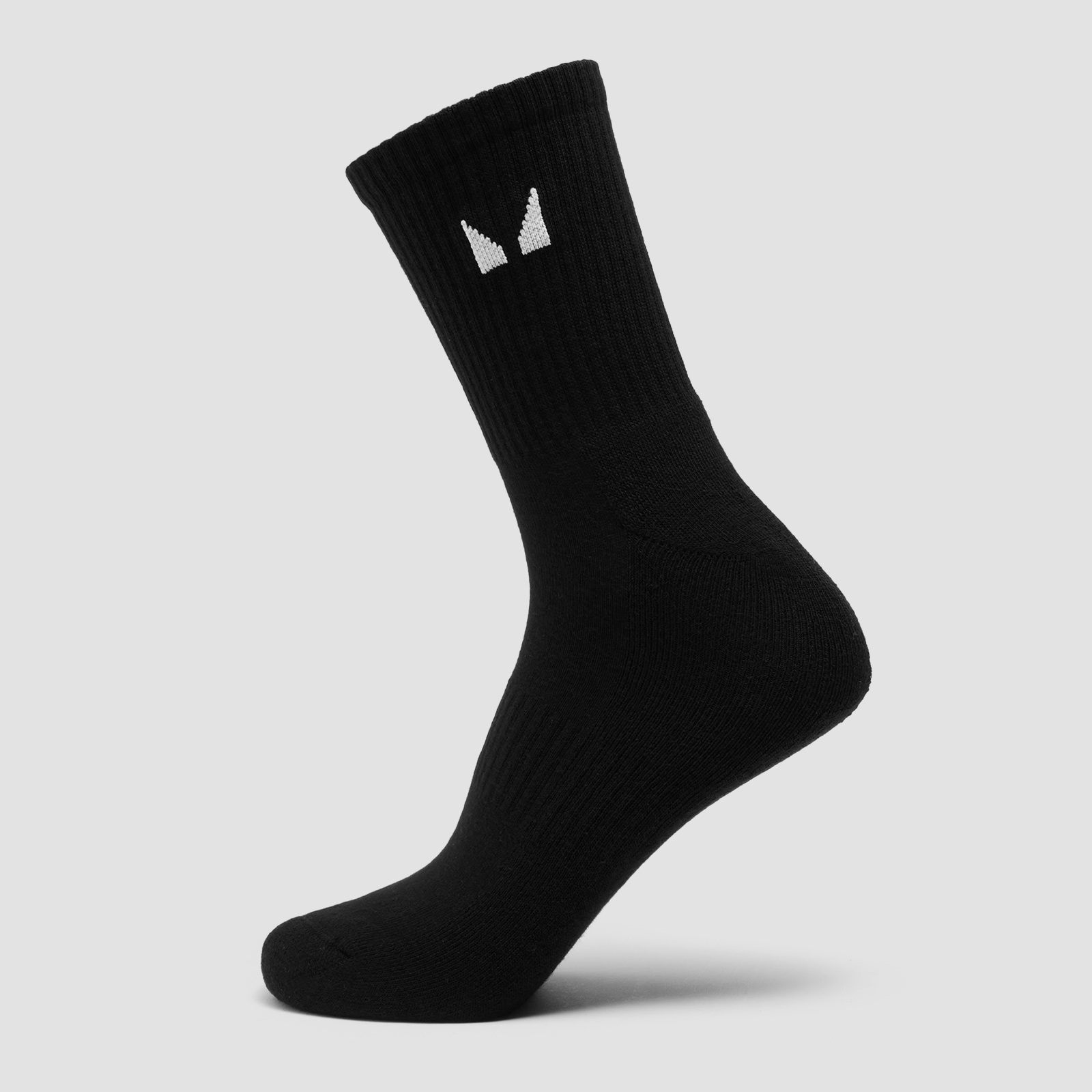 5059883467856 - MP Unisex Crew Socks (1 Pack) - Black - UK 2-5