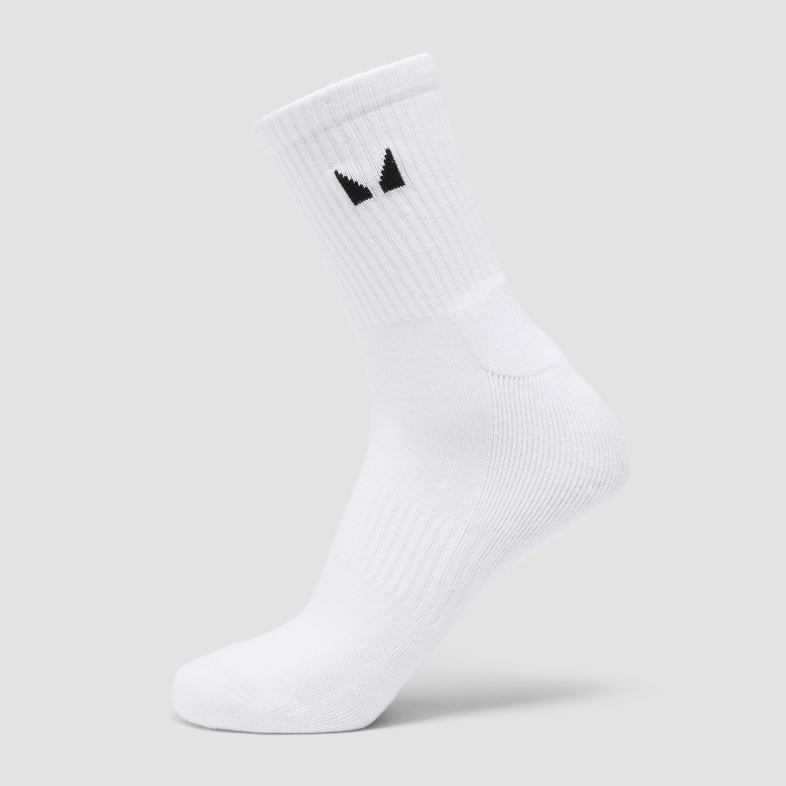 5059883467900 - MP Unisex Crew Socks (1 Pack) - White - UK 6-8