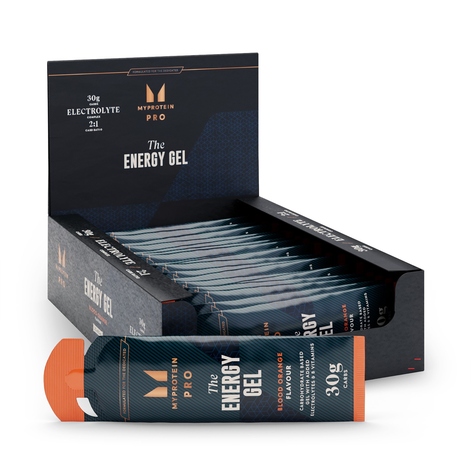 5059883468945 - Energy Gel Elite (20 x 50g) - 20 x 70g - Blutorange