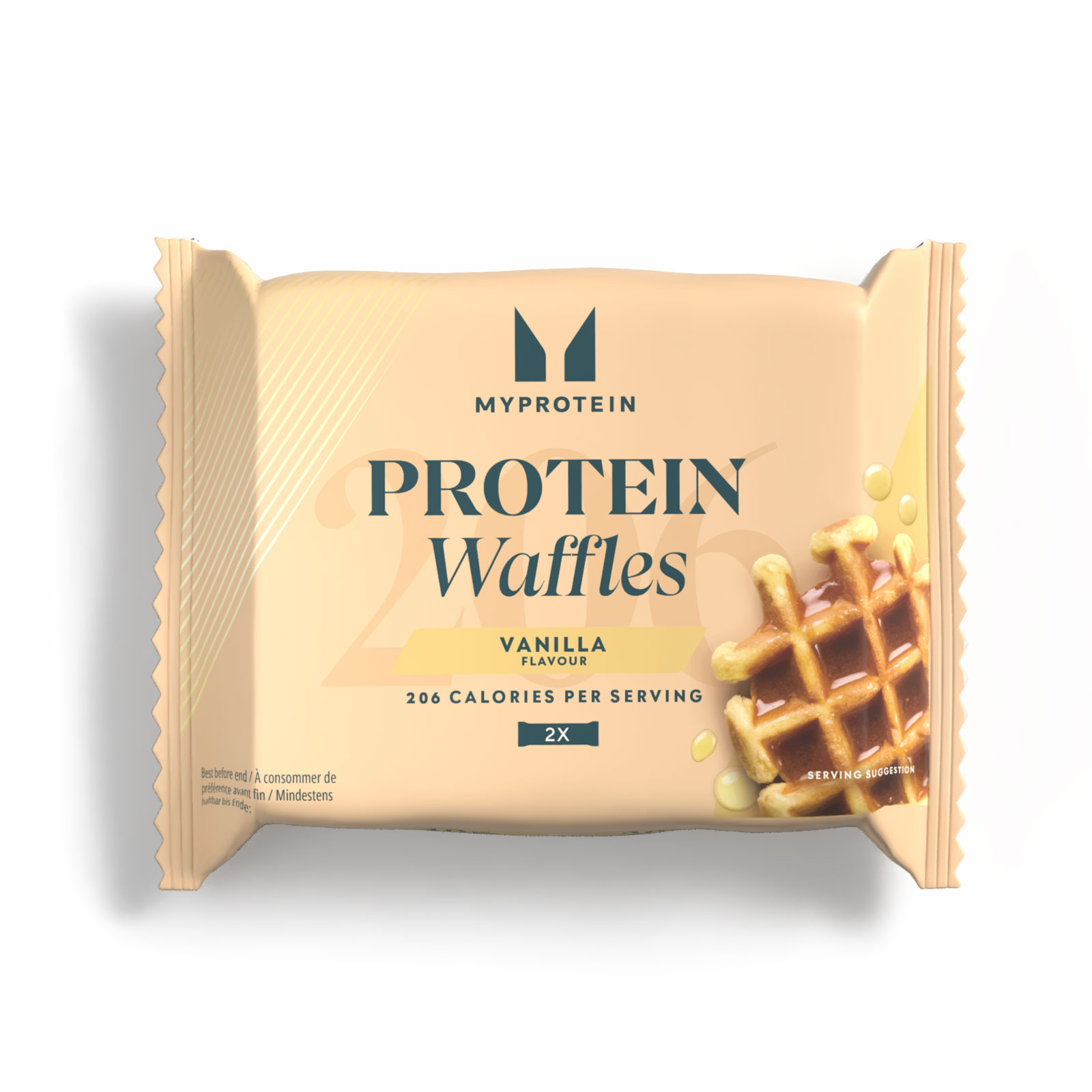 5059883474359 - Myprotein Waffles (Sample) - 50g - Vanille