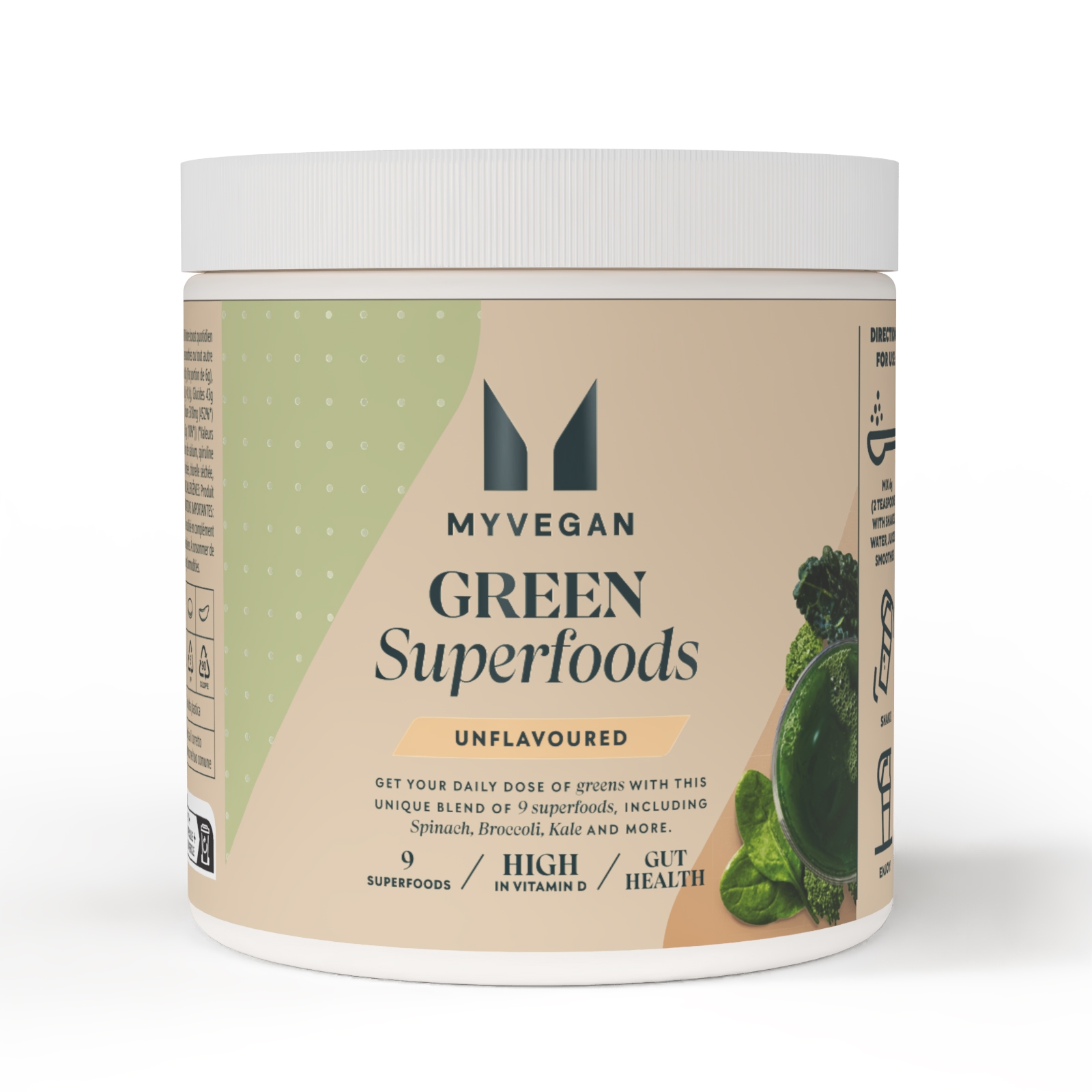 5059883476391 - Green Superfoods - 50Portionen - Geschmacksneutral 5059883476391 - Green Superfoods - 50Portionen - Geschmacksneutral