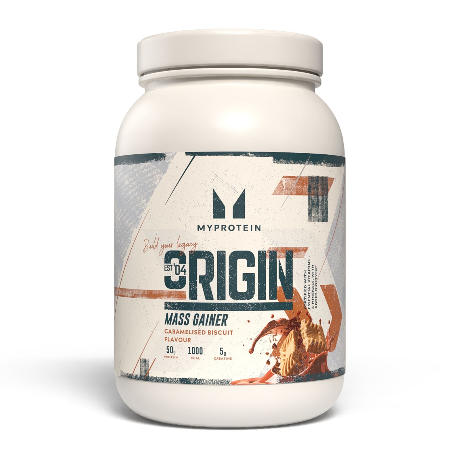 5059883476902 - Origin Mass Gainer - 10 Servings - 274kg - Origin Protein Karamell-Keks