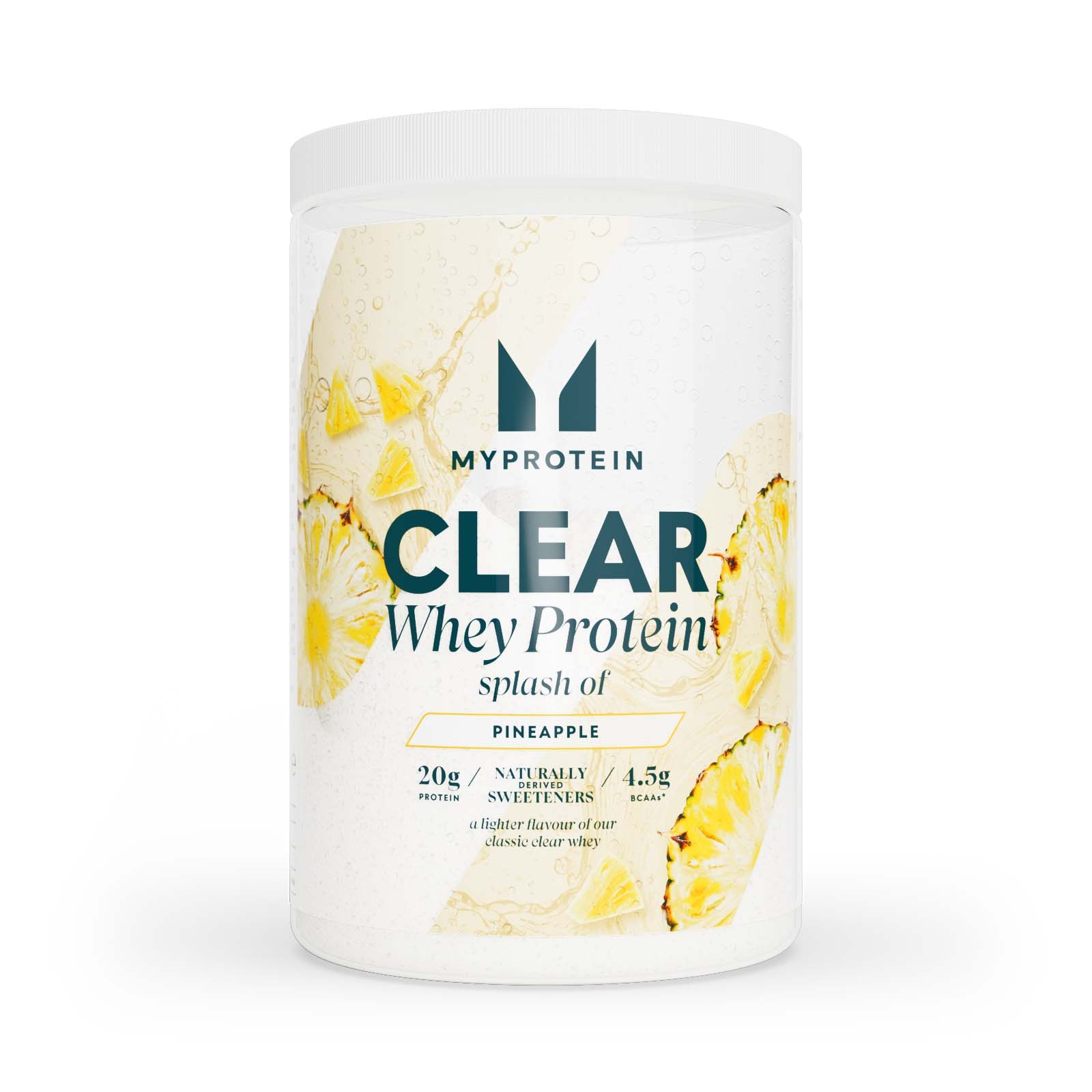 5059883482811 - Clear Whey Isolat - 15 servings - 390g - Splash Of - Pineapple 5059883482811 - Clear Whey Isolat - 15 servings - 390g - Splash Of - Pineapple