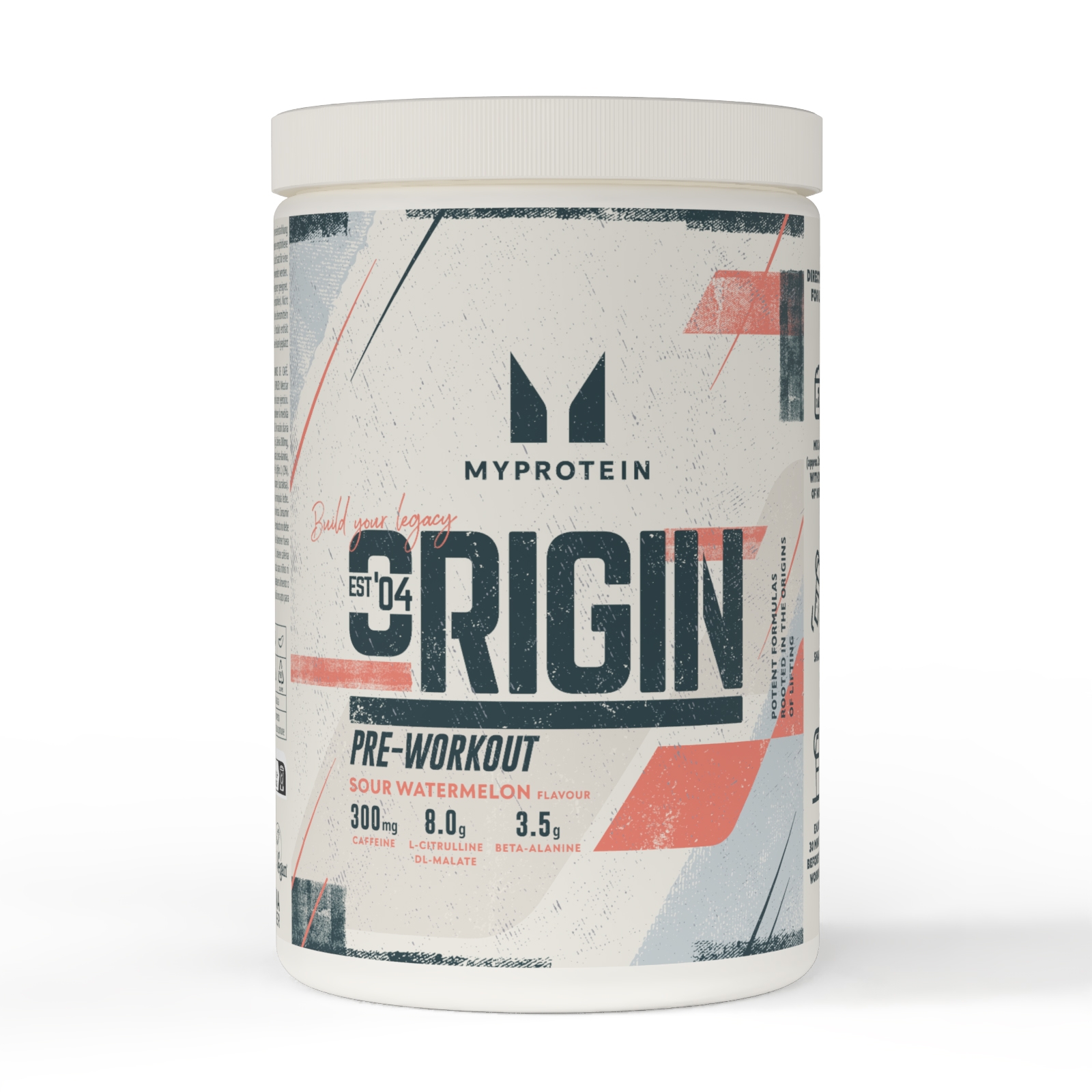 5059883484129 - Origin Pre-Workout - 600g - Sour Watermelon
