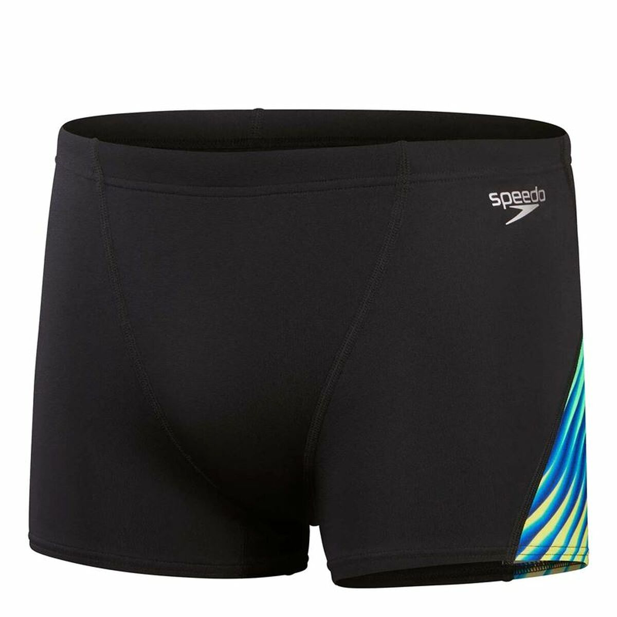 5059937558530 - Jungen-Badeshorts Allover Digi V-Cut Schwarz