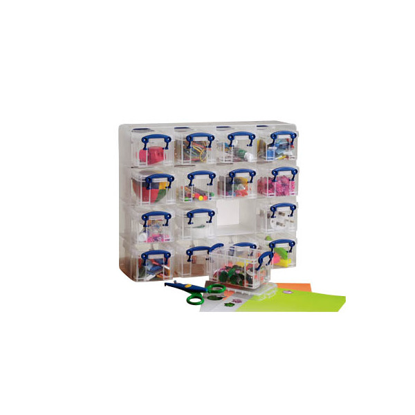 5060024803570 - Aufbewahrungsboxen Really Useful Organizer 16x03 16x 03 l - 375 x 125 x 310 cm transparent