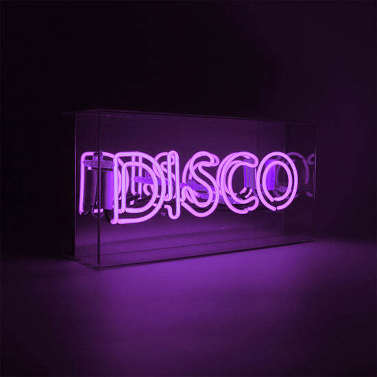 5060081504588 - Neon-Leuchtschrift Disco Purple