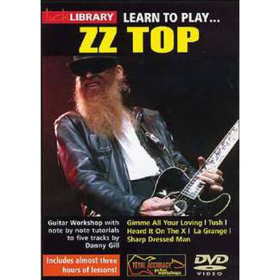5060088820742 - Roadrock International - Lick Library Learn To Play ZZ Top