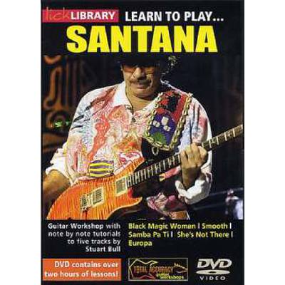 5060088820766 - Roadrock International - Lick Library Learn To Play Santana DVD