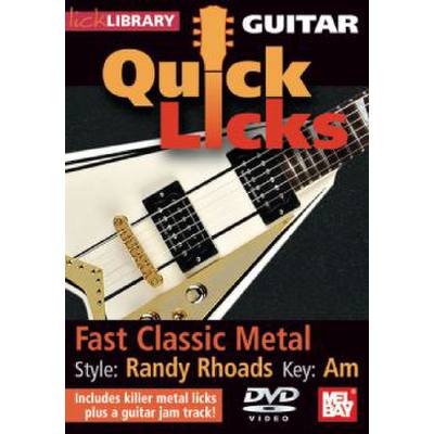 5060088822340 - Guitar quick licks - fast classic metal