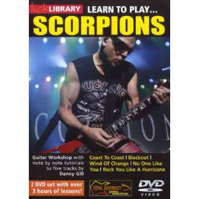 5060088823354 - Roadrock International - Lick Library Learn To Play Scorpions DVD