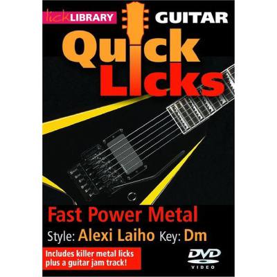 5060088823699 - Guitar quick licks - fast power metal