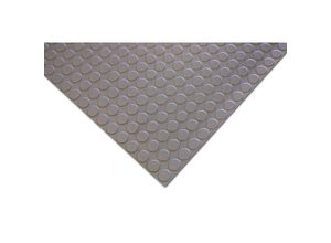 5060103530175 - COBA Naturkautschukmatte mit Nitrilanteil COBAdot pro lfd m Breite 1200 mm Mattenstärke 45 mm grau