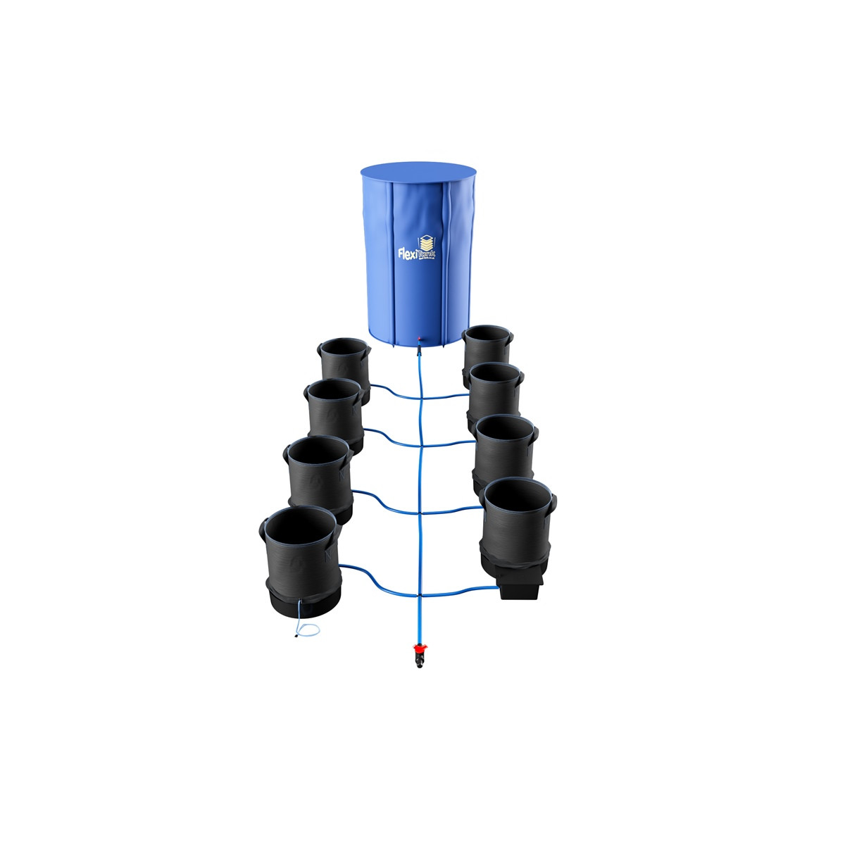 5060151871947 - Autopot XL FlexiPot Bewässerungssystem 8 Töpfe