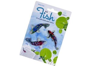 5060213016378 - Stikki Marks Koi Fish - 30 Mini-Lesezeichen