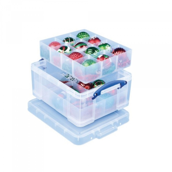 5060231633359 - Aufbewahrungsbox 21C+2TRAY Kunststoff transparent 5060231633359 Really Useful Box