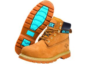 5060242332012 - Ox Tools - ox Honey Nubuck Sicherheitsstiefel – Größe 8