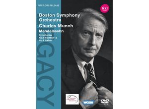 5060244550391 - Sinfonien 3+4 - Charles Munch Boston So (DVD)