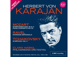 5060244551428 - Sinfonien Und Orchesterwerke - Herbert von Karajan Philharmonia Orchestra (CD)