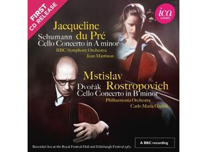 5060244551497 - Cello Concertos - Du Pré Rostropowitsch Martinon Giulini Bbc So (CD)