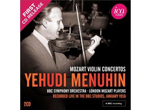 5060244551534 - Violinkonzerte 12347 - Yehudi Menuhin Bbc So London Mozart Players (CD)