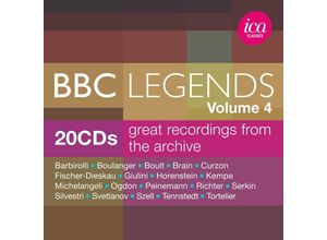 5060244551749 - Bbc LegendsVolume 4 - Tennstedt Boulanger Boult Richter Tortelier (CD)