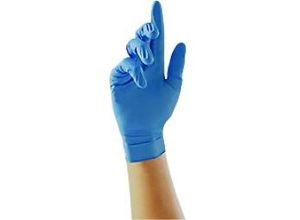 5060264110117 - UNICARE Einweg Handschuhe Nitril Ungepudert Small (S) Blau 100 Stück