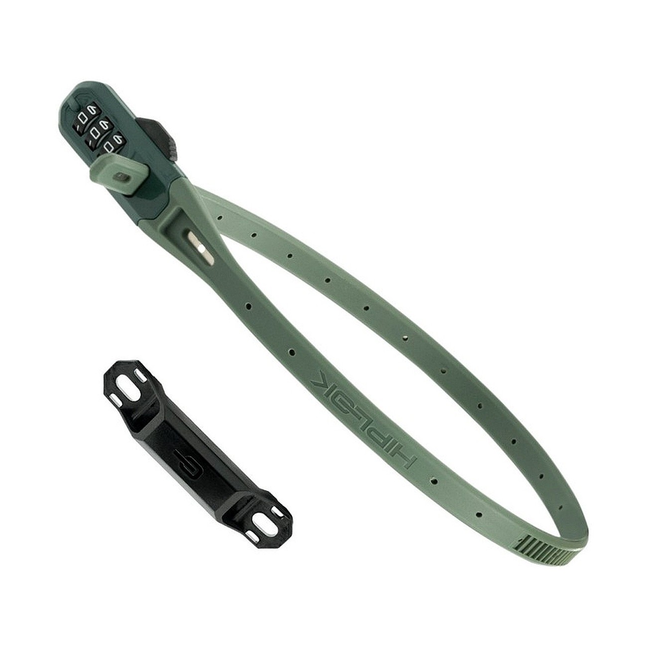 5060277663648 - Hiplok Z Lok Combo 2 Grün 450mm Fahrradschloss 5060277663648 - Hiplok Z Lok Combo 2 Grün 450mm Fahrradschloss