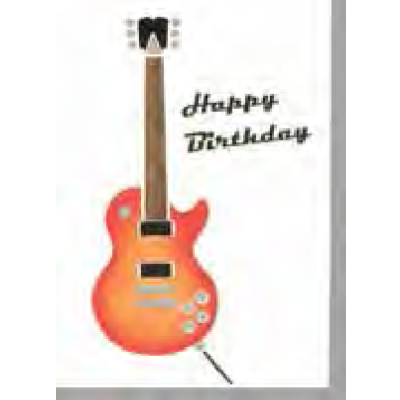 5060278971612 - Doppelkarte Gitarre | Doppelkarte Happy Birthday